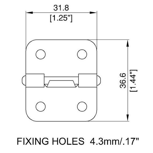 Lift Off Hinge - Small