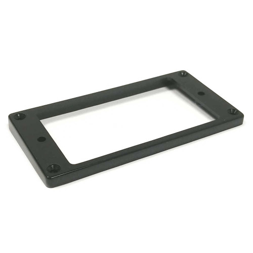 Humbucker Mounting Ring - Flat/Slanted Short - Black