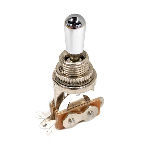 3-way Toggle Switch - Nickel /w Chrome Metal Tip