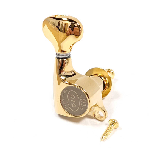 Gotoh SGS510Z-S5 Tuners - 3+3 Gold