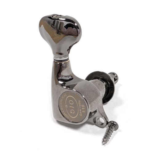 Peg CDセット Gotoh SGS510Z-S5 Tuners - 6-inline Chrome - Canada