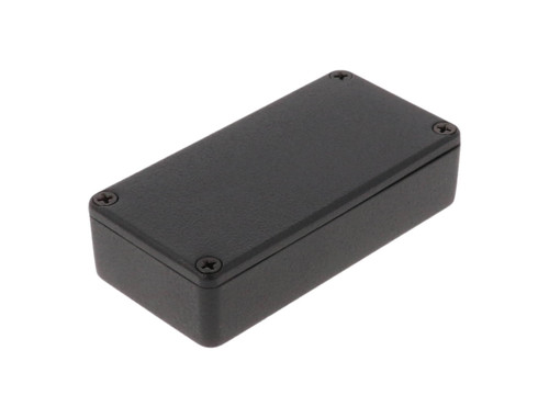 Hammond 1590ABK - Small Black Pedal Enclosure - Canada