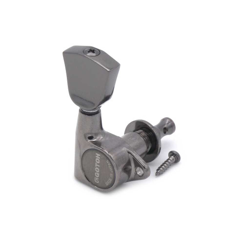 Gotoh SG301-04 Tuners - 3+3 Cosmo Black