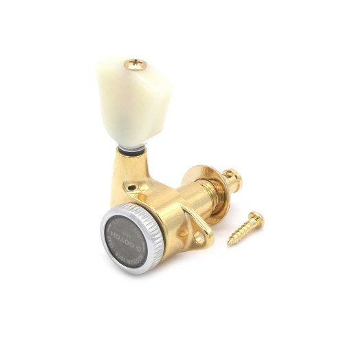 Gotoh SG301-MGT-P4N Locking Tuners - 3+3 Gold