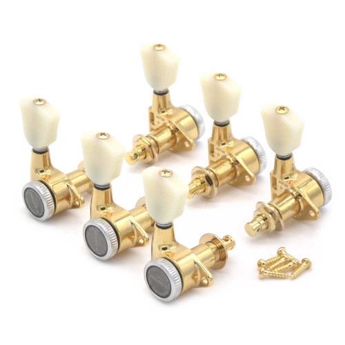 Gotoh SG301-MGT-P4N Locking Tuners - 3+3 Gold