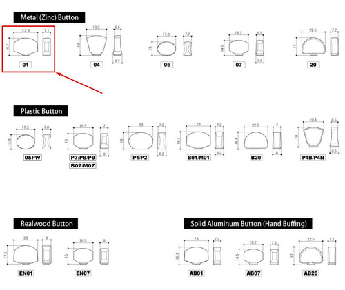 Gotoh SG381-01 Tuners - Individual Chrome (choose side)