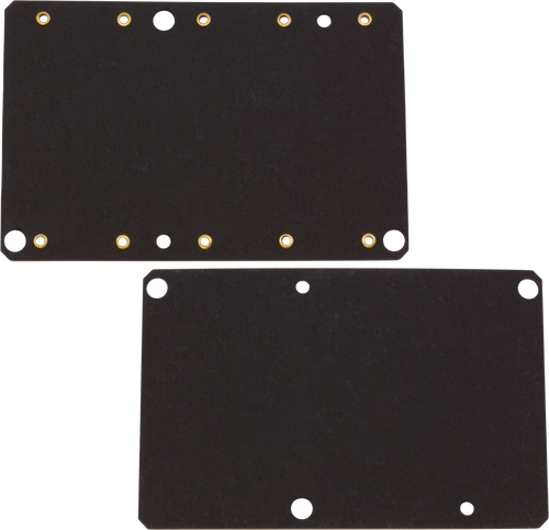 Eyelet Board - 22W AB763 Capacitor Board Set, Brass Eyelets, Black