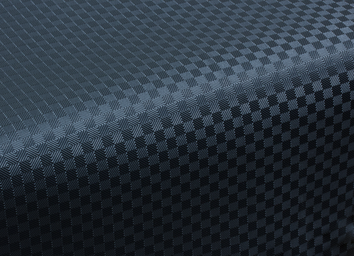 Tolex - Black/Blue Diamond Checkerboard, Ampeg Style - By Yard (54" Wide)
