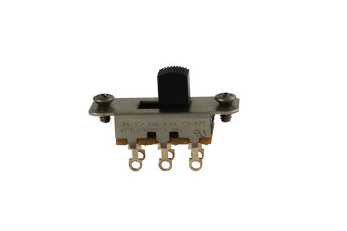 Switchcraft Black On-On Slide Switch - Canada