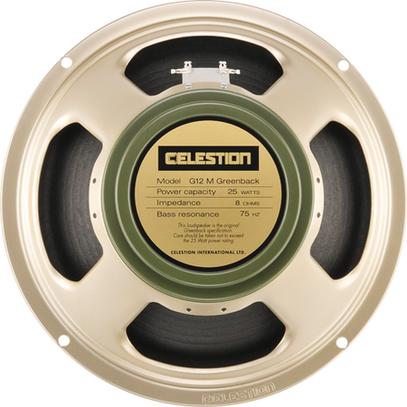 Celestion G12M Greenback - 25W 16ohms - Canada