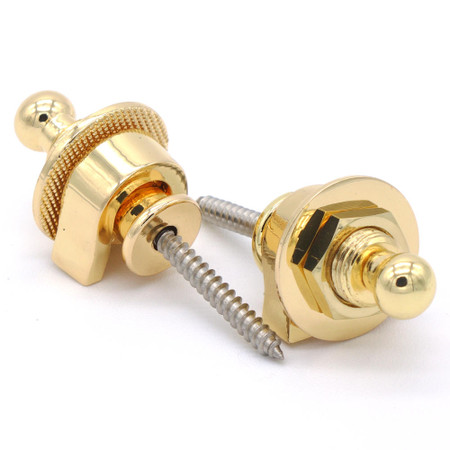 Schaller Lock Peg 6連 ゴールド 6個 Schaller Style Strap Locks - Gold (pair) - Canada