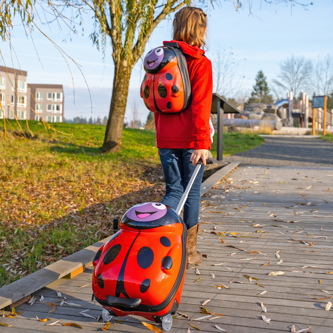 Toddler Backpack Ladybug School Bag with Anti-Lost Bags for Children -  China Kids Backpack and Neoprene Bag price | Made-in-China.com