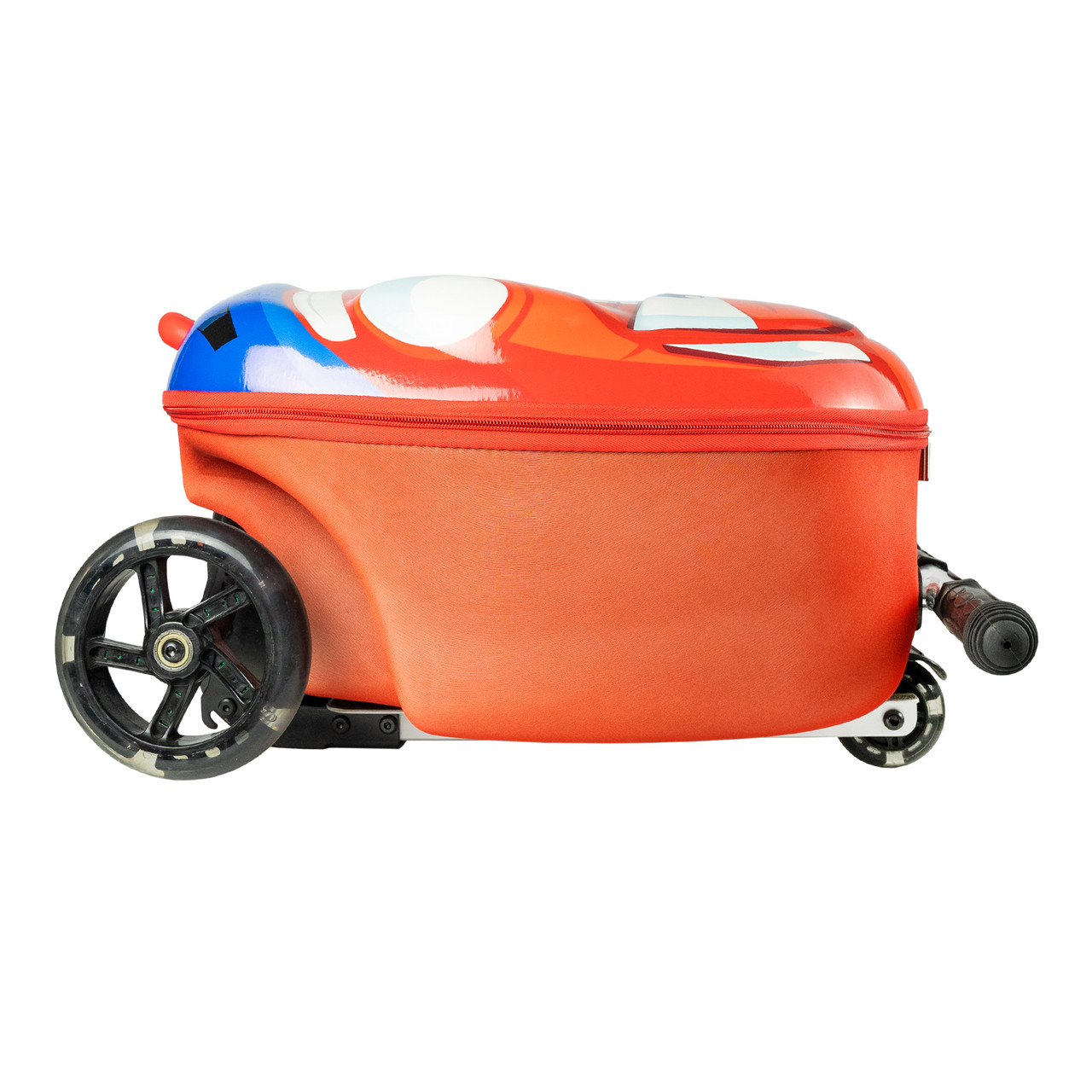 Kiddietotes Space Boy 3D Hard Shell Scooter Ride-On Suitcase for