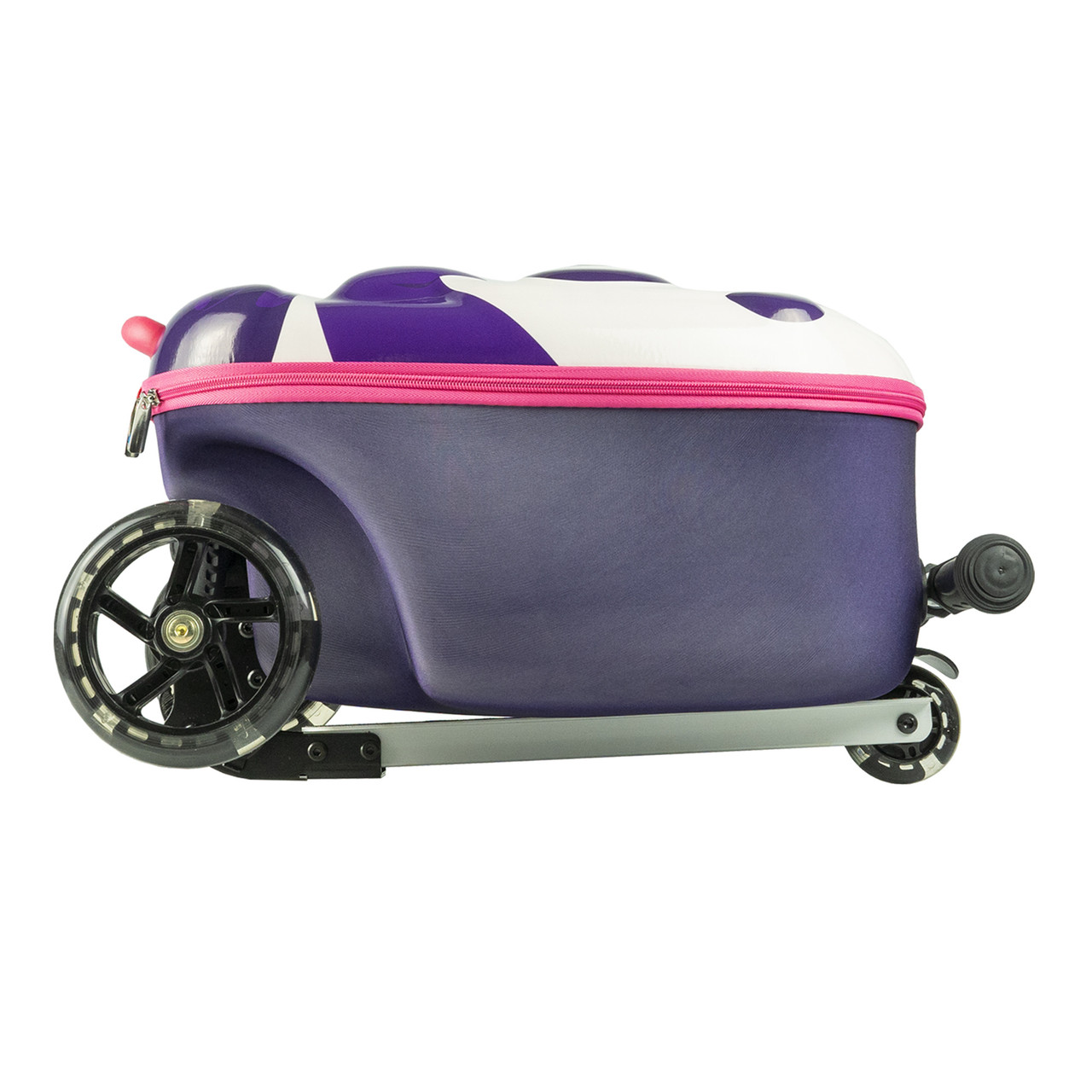 Kiddietotes Space Boy 3D Hard Shell Scooter Ride-On Suitcase for