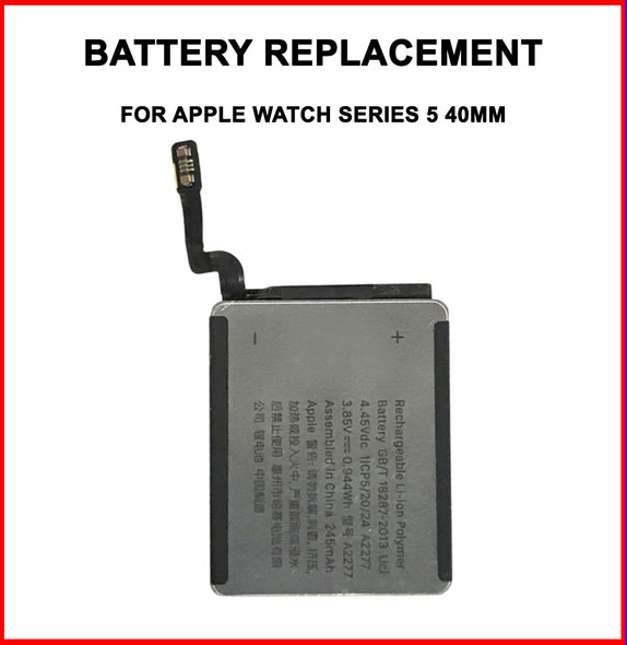 Battery Replacement for Apple Watch Series 5 40mm