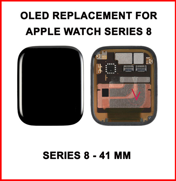 OLED COMPATIBLE FOR IWATCH SERIES 8 41MM