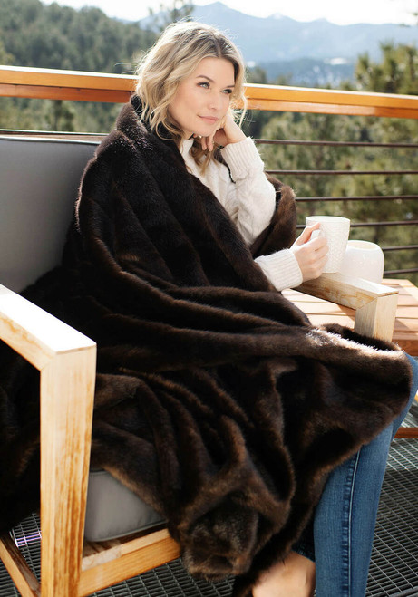 Signature Series Sable Faux Fur Throws