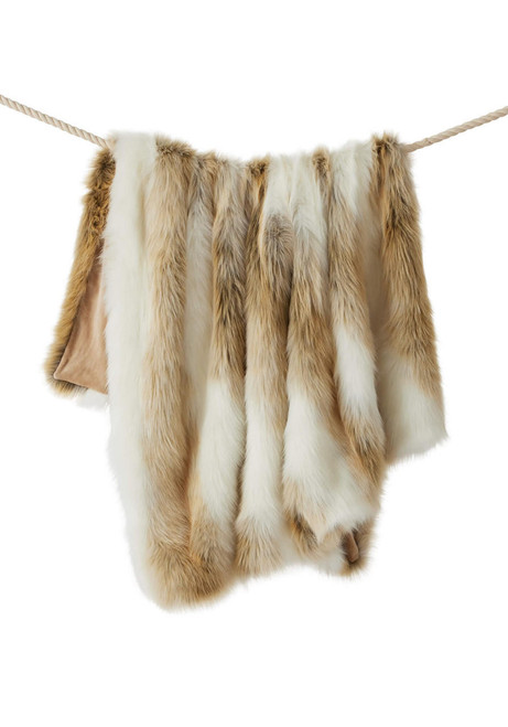  Limited Edition Arctic Fox Faux Fur Throws 