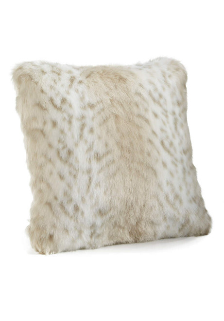 Limited Edition Lynx Faux Fur Pillows