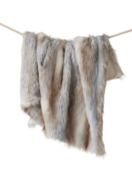  Limited Edition Siberian Fox Faux Fur Throws 