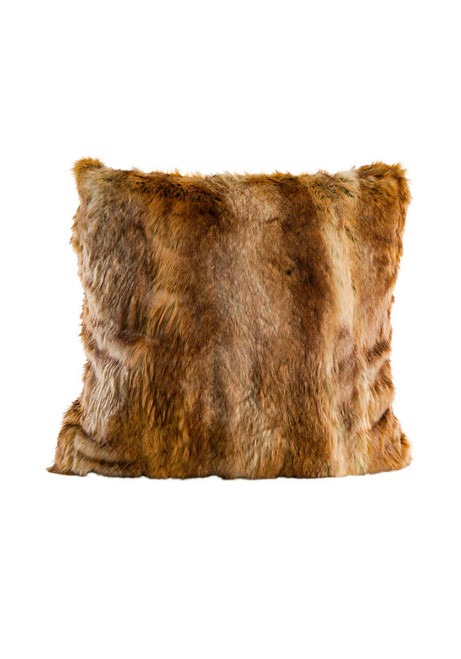 Signature Series Faux Fur Pillow Fisher