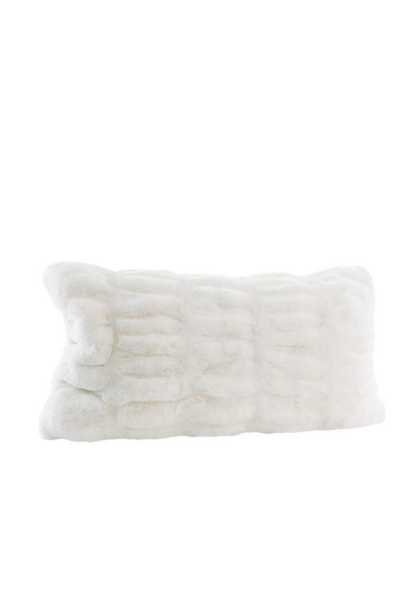 Couture Collection Snow Mink Faux Fur Pillows