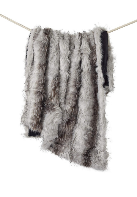  Limited Edition Clouded Fox Faux Fur Throws 