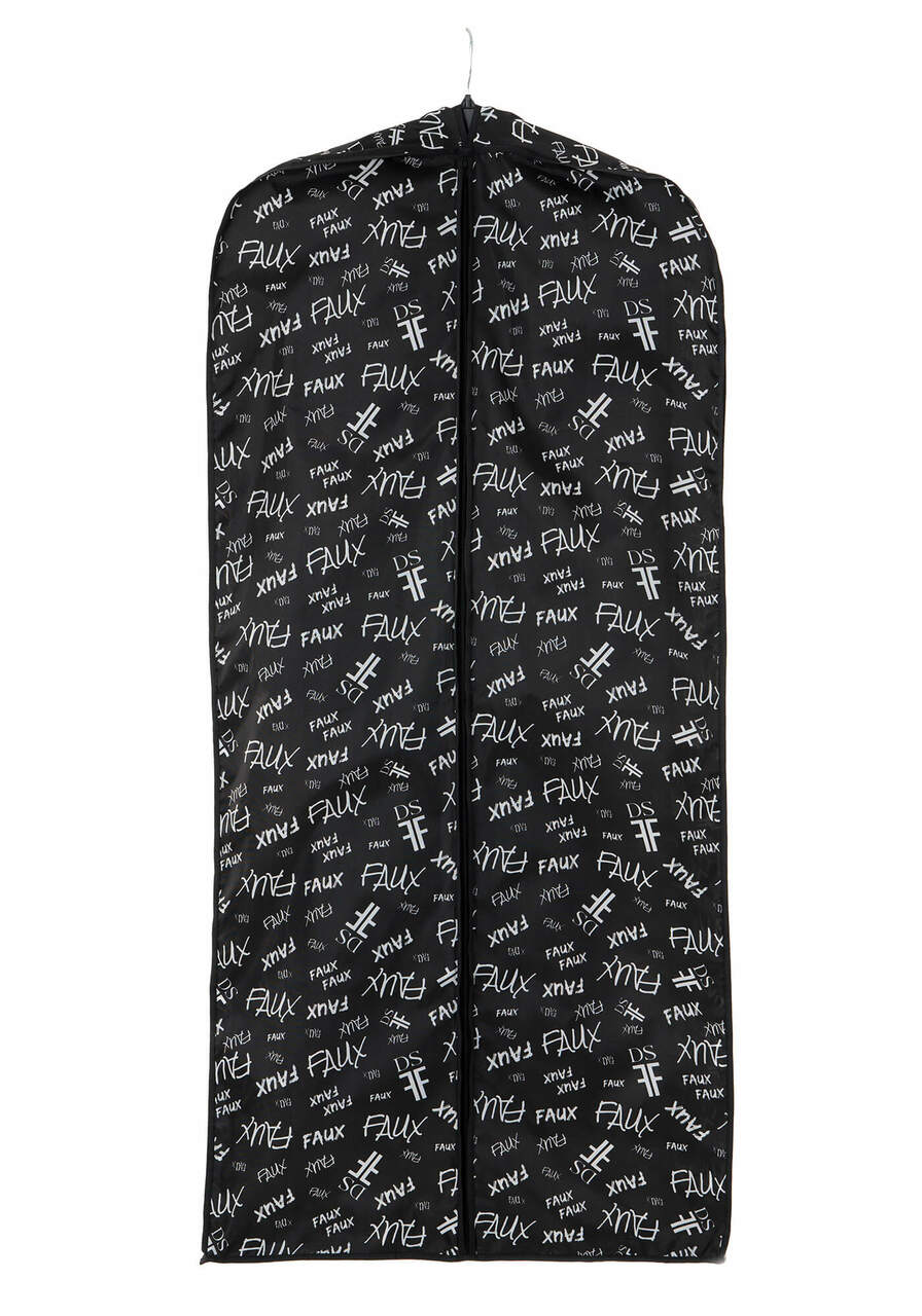 FAUX Graffiti Garment Bag