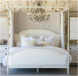 10 Alluring Styling Ideas for Your White Canopy Bed