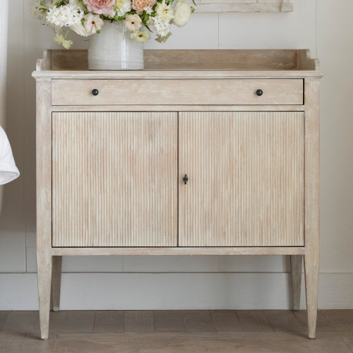 Eloquence® Grande St. Lucia Nightstand in White Pepper Finish