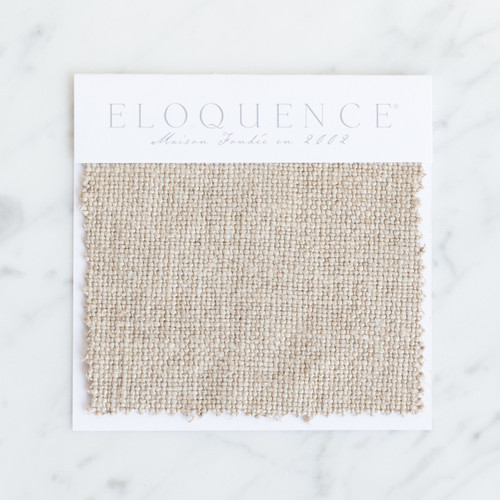 Eloquence® Upholstery Sample in Natural Linen