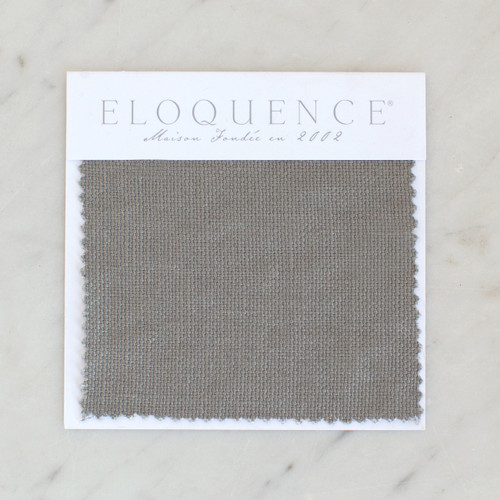 Eloquence® Upholstery Sample in Slate Grey Linen