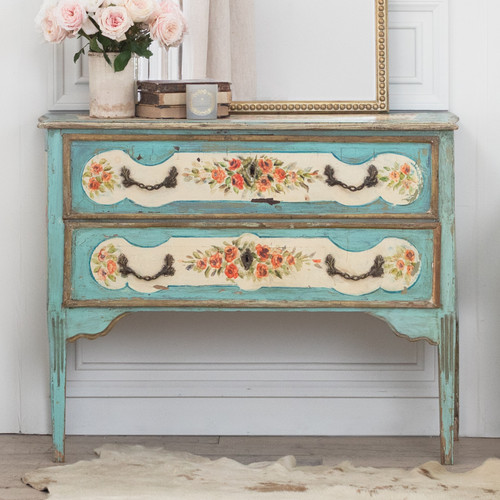 Antique Italian Painted Commode CMVN30042