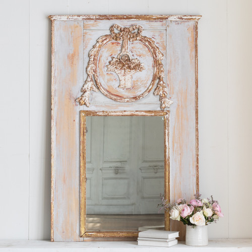 Rustic Antique Trumeau Mirror MVN32032 (MVN32032)