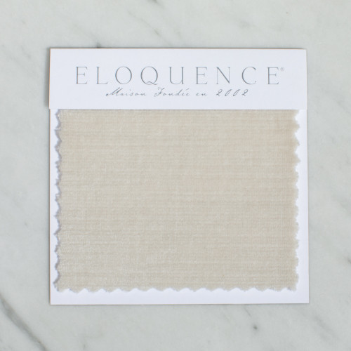 Eloquence® Upholstery Sample in Salt Velvet