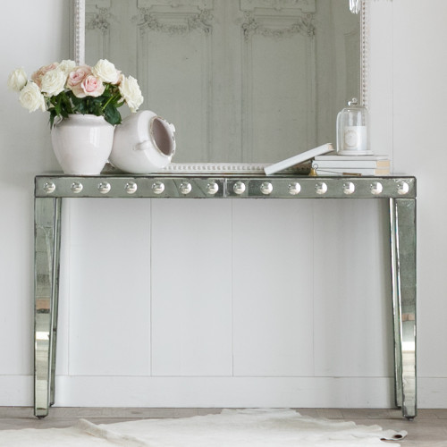 Venetian Mirrored Console CSVP28017-1