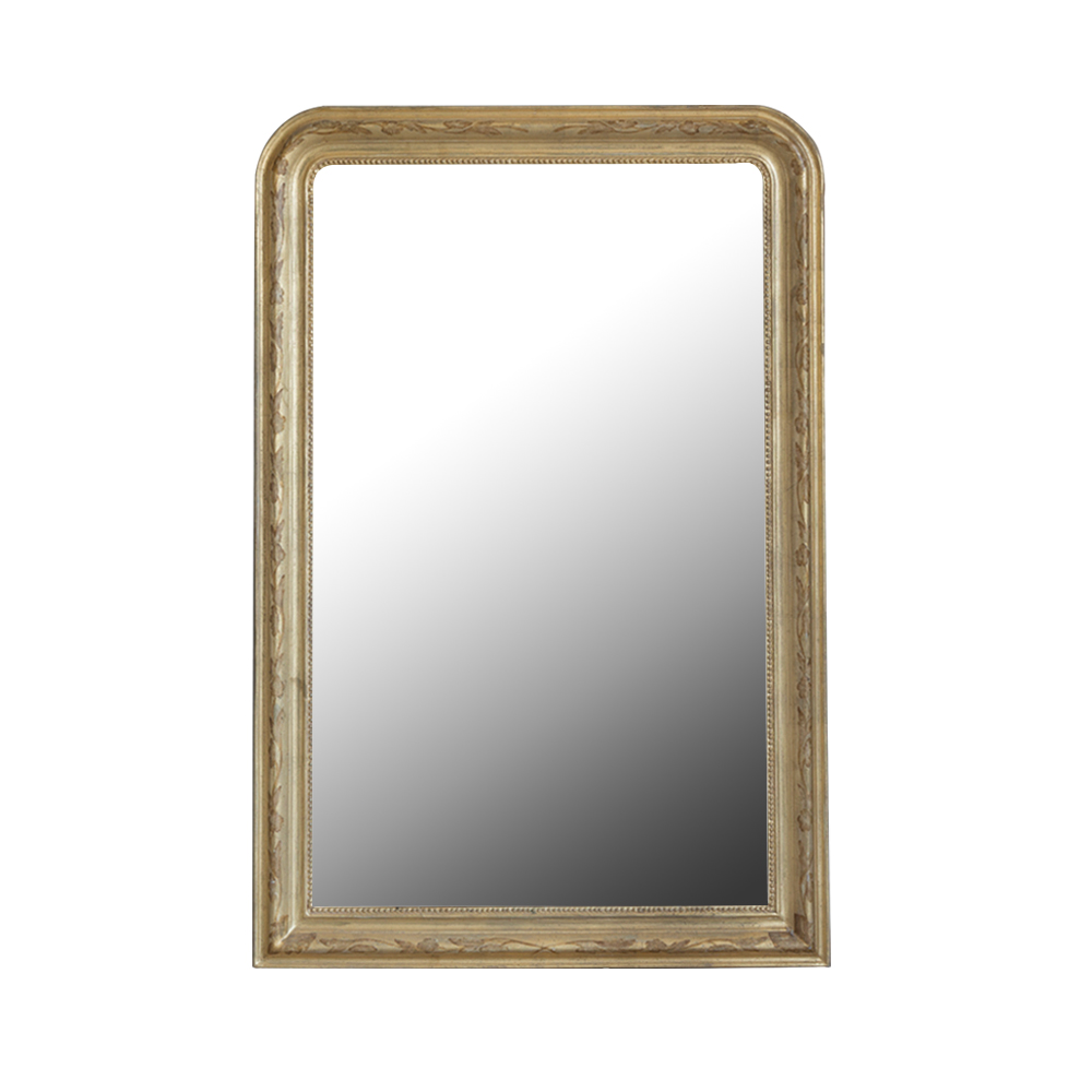 Eloquence® Louis Philippe Mirror in Etched Gold Finish