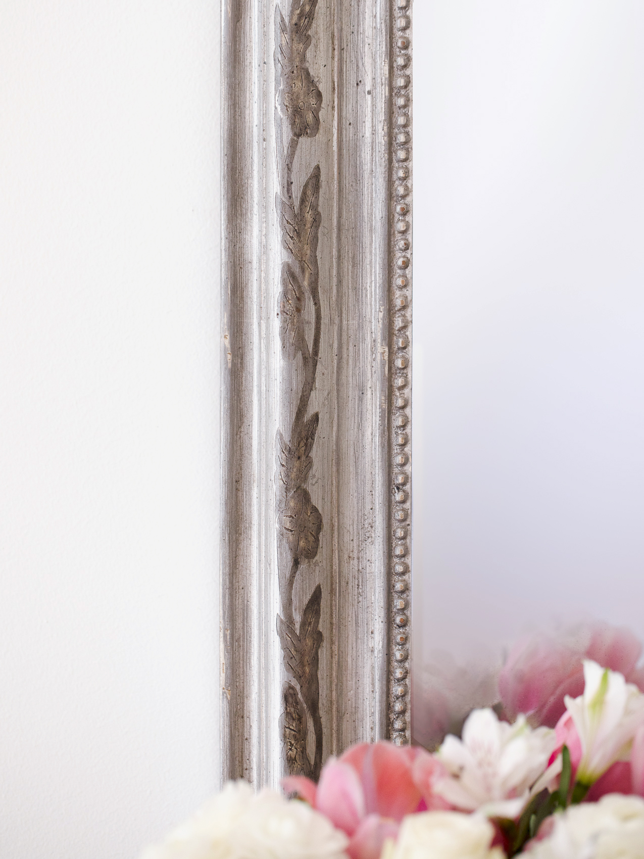 Eloquence®  Louis Philippe Mirror in Etched Silver Finish