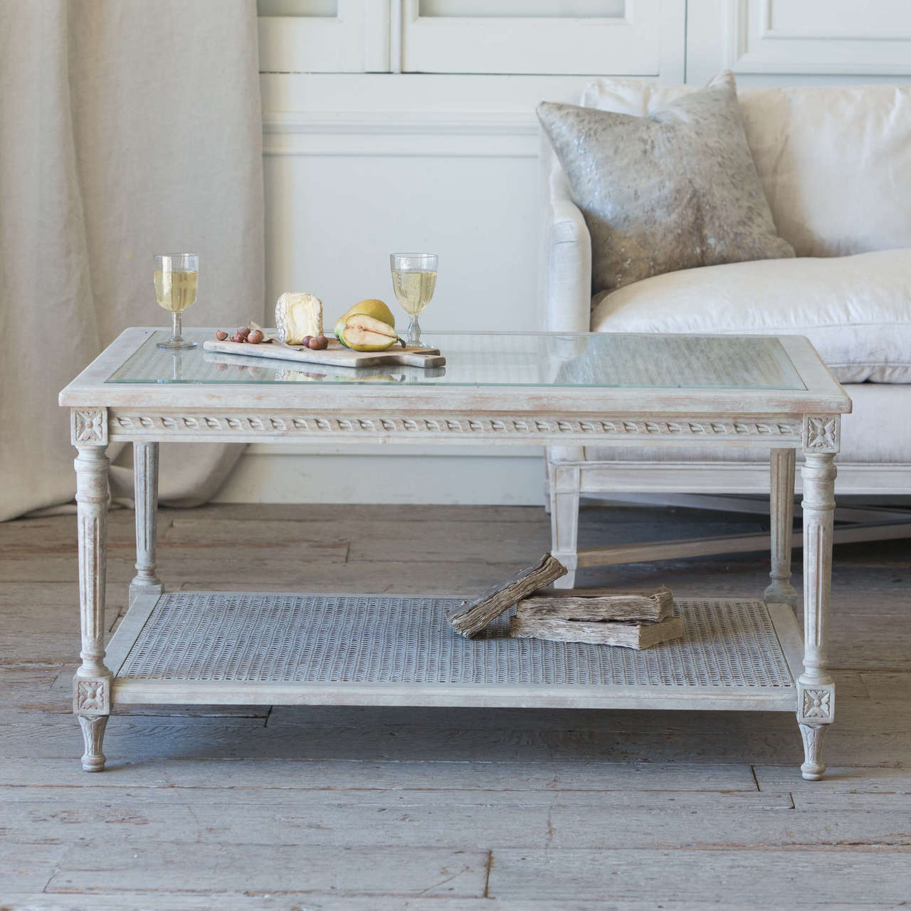 Eloquence Medium Le Courte Coffee Table In Beach House