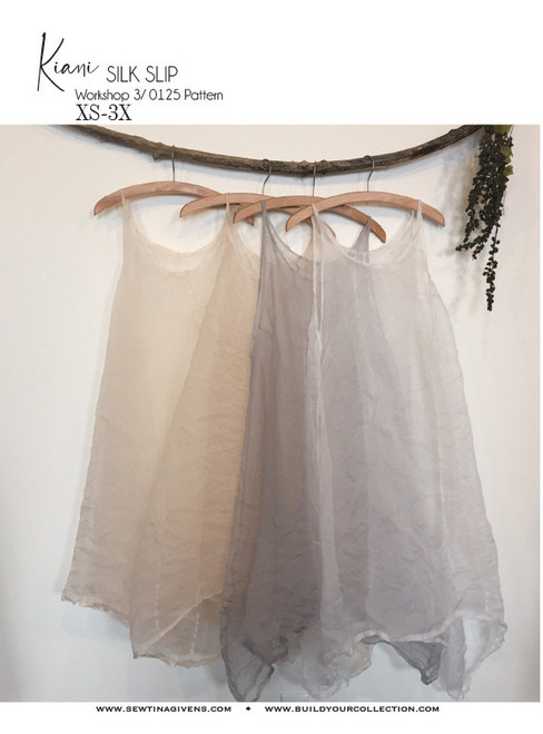KIANI SLIP DRESS WORKSHOP SERIES THE ORIGINAL SEW 0125/3-1