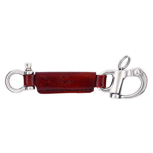 Leather Keychain Clip