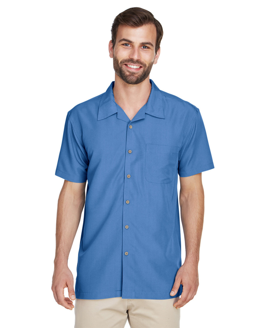 Barbados Textured Camp Shirt 