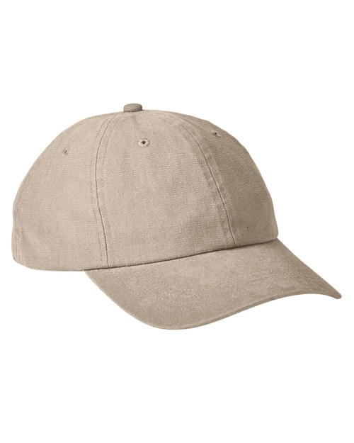 Big Accessories BA610 - Heavy Washed Canvas Cap