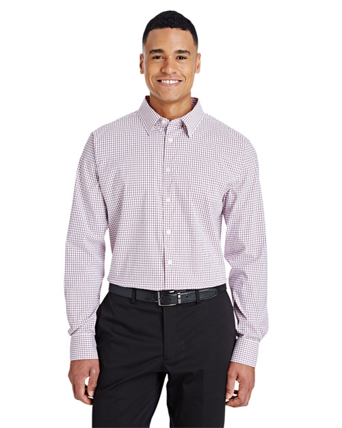 Devon & Jones DG540 - CrownLux Performance™ Men's Micro Windowpane Shirt