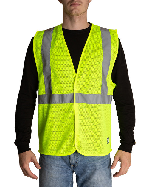 Berne HVV042 - Adult Hi-Vis Class 2 Economy Vest