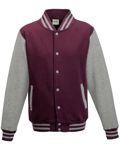 Just Hoods By AWDis JHA043 - Men's 80/20 Heavyweight Letterman Jacket