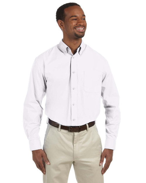 Harriton M510T - Men's Tall 3.1 oz. Essential Poplin
