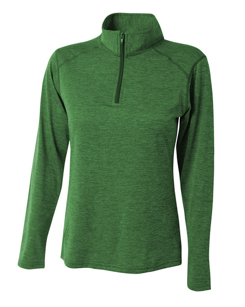 A4 NW4010 - Ladies' Tonal Space-Dye Quarter-Zip