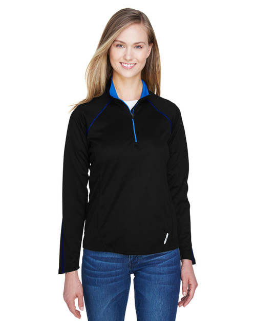 North End 78187 - Ladies' Radar Quarter-Zip Performance Long-Sleeve Top