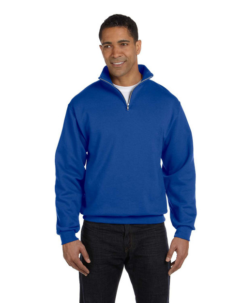 Jerzees 995M - Adult NuBlend® Quarter-Zip Cadet Collar Sweatshirt